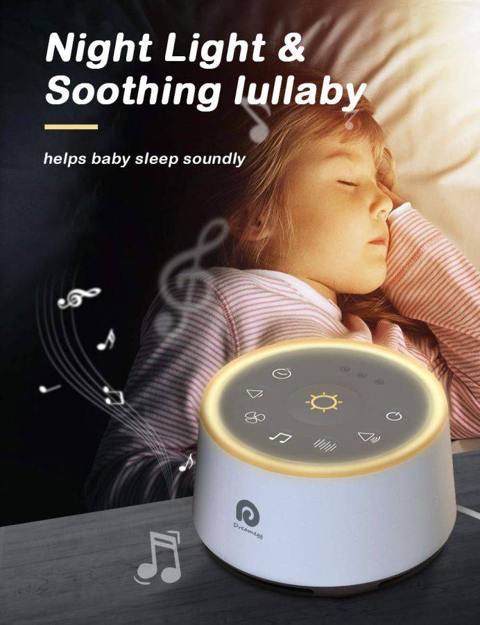 Travel Home High Fidelity Sounds White Noise Machine for Sleeping Timer Feature Sound Machine for Baby Adults Office Sound Machine