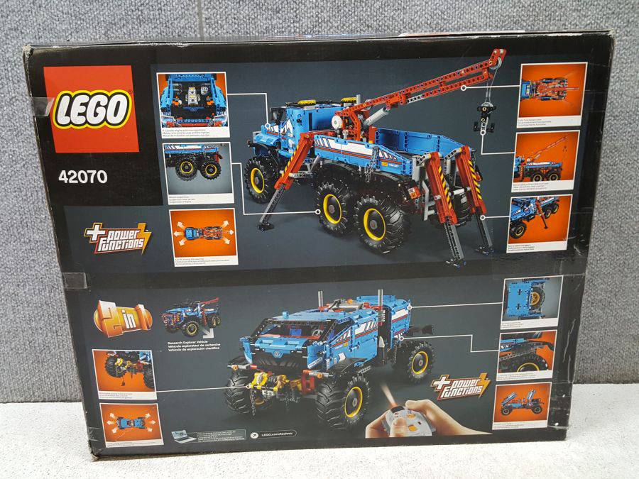 band Populær sejle LEGO Technic 6x6 All Terrain Tow Truck 42070 Building Kit (1862 Pieces)  Auction | Auction Synergy