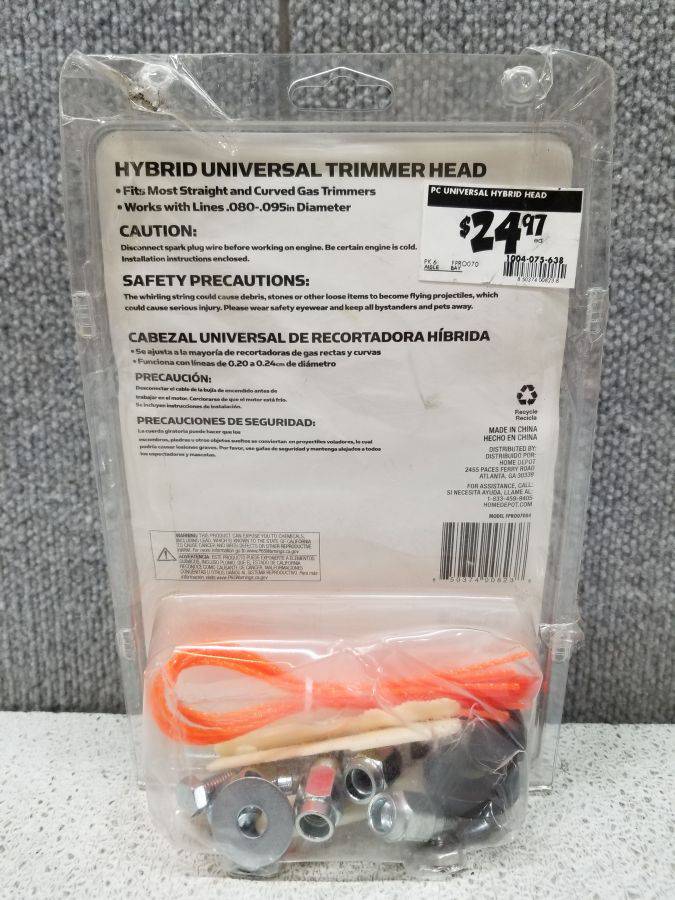 power care hybrid universal trimmer head