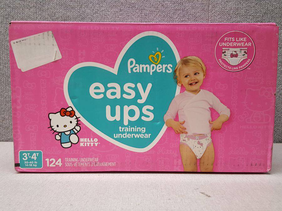Pampers Easy Ups Training Underwear Girls Hello Kitty 4T-5T - 18 CT 4 –  StockUpExpress