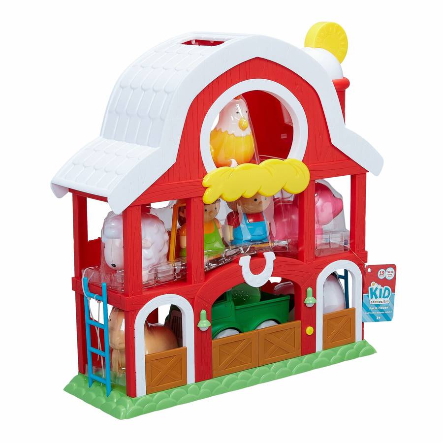 Kid connection dollhouse on sale playset 20 pieces