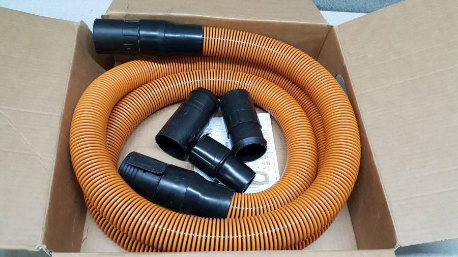 Ridgid 1-7/8 in. x 10 ft. Pro-Grade Locking Vacuum Hose Kit for Wet/Dry Shop Vacuums
