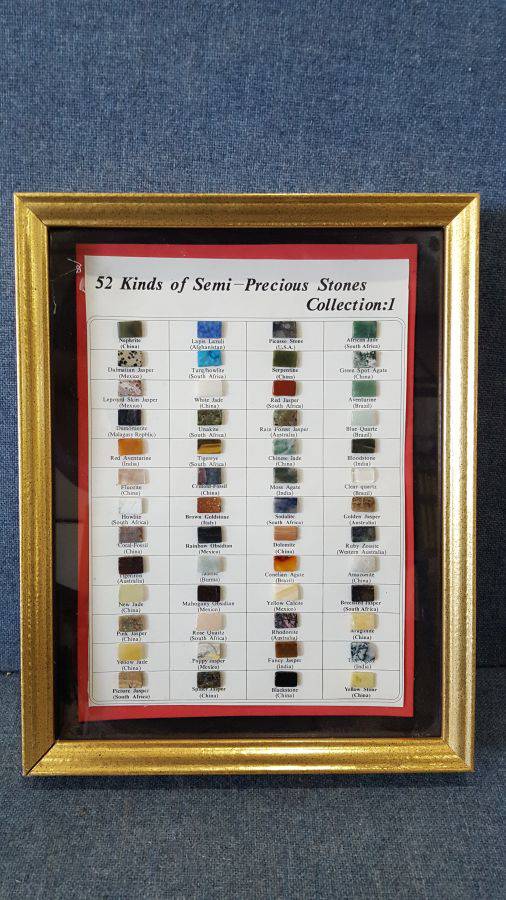 Kinds of semi precious on sale stones