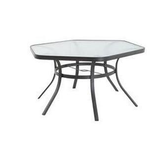 Hexagon outdoor dining discount table