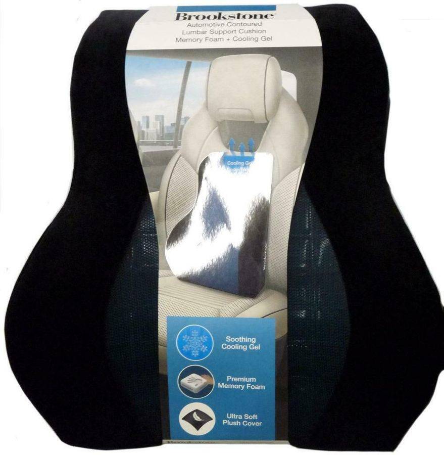 Lumbar Support Pillow Car Back Support, Custom fit for Car, Memory