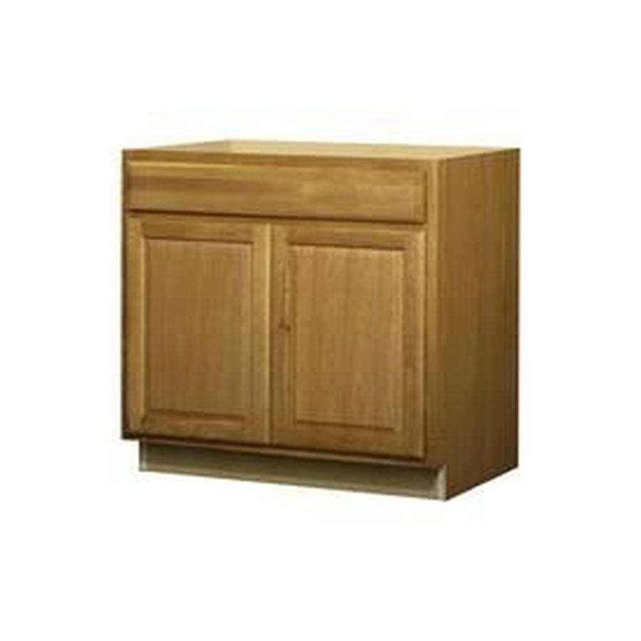Diamond NOW Portland 12-in W x 35-in H x 23.75-in D Wheat Door and Drawer Base Stock Cabinet Diamond NOW Portland 12-in W x 35-in H x 23.75-in D Wheat Door and Drawer Base Stock Cabinet