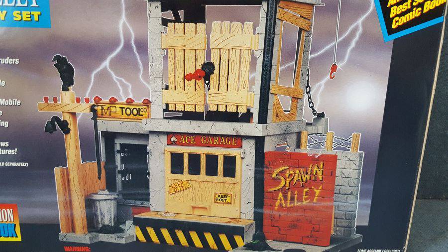 1994 Todd McFarlane's Spawn ( Spawn Alley Action Play Set) Auction