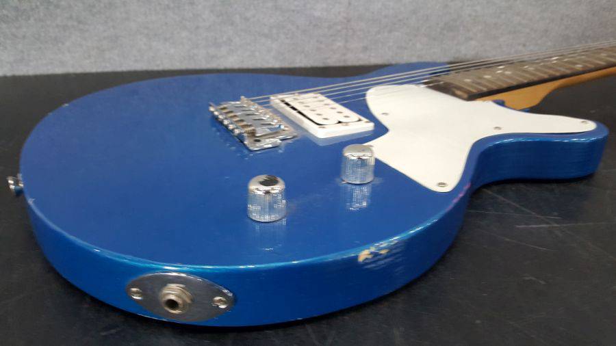 first act electric guitar blue