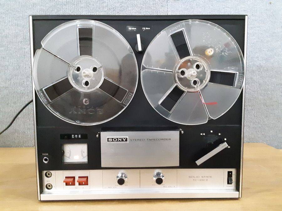 Sony solid state stereo tape recorder model TC - 252 - D Auction