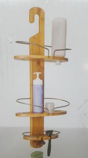 Honey-Can-Do BTH-06898 Bamboo Shower Caddy