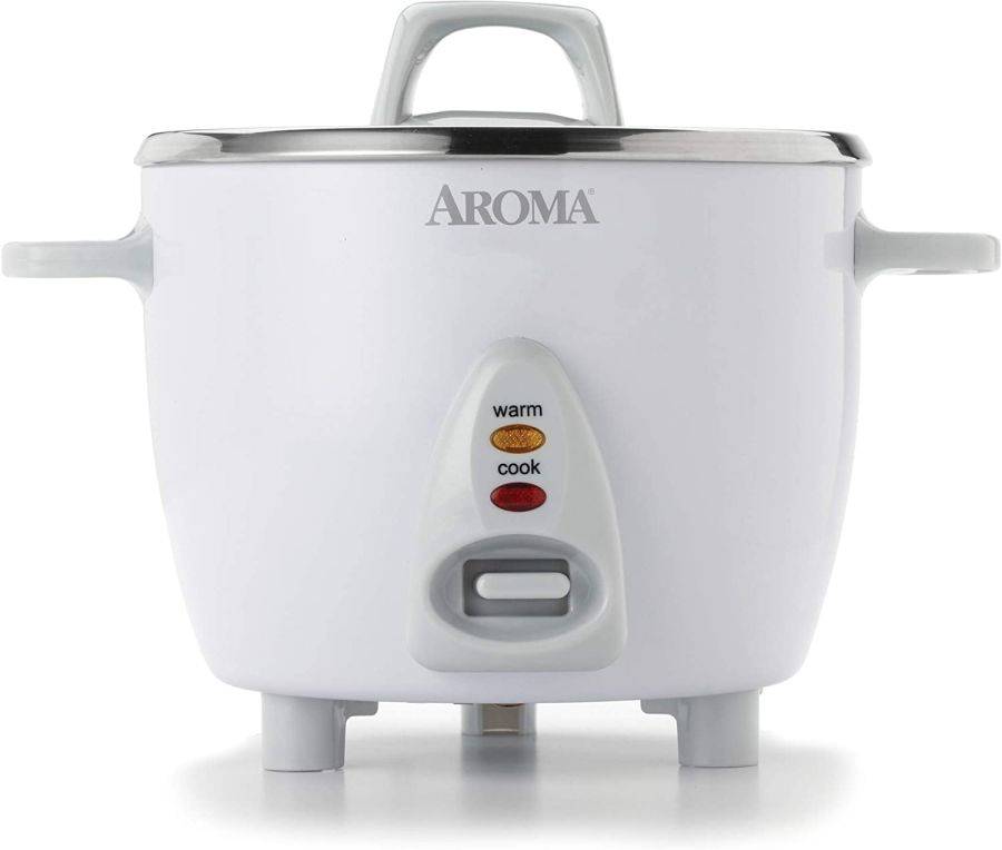 Aroma Housewares Select Stainless Rice Cooker & Warmer with Uncoated Inner  Pot, 6-Cup(cooked) Auction