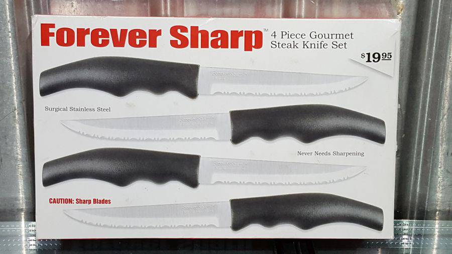 Forever Sharp Classic Series 2 Piece Knife Set Surgical stainless steel