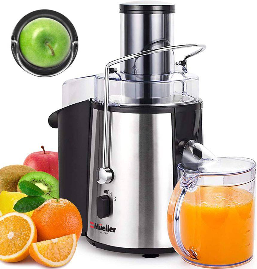 Mueller Juicer top Ultra Power, Easy Clean Extractor Press Centrifugal Juicing Machi