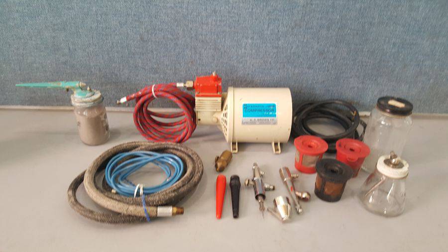 Airbrush Compressor Kit2
