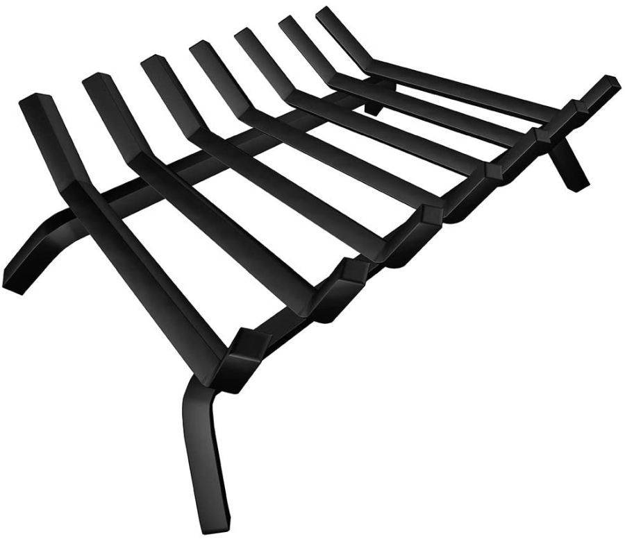 Large Wrought Iron Fireplace Log Grate Firewood For Outdoor