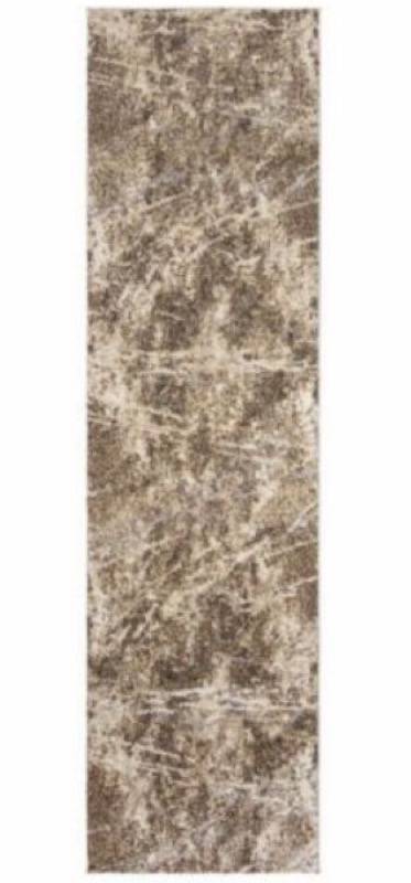 2' 2" x 8 ft Torino Collection Abstract Coco Neutrals Runner Rug Gertmenian 