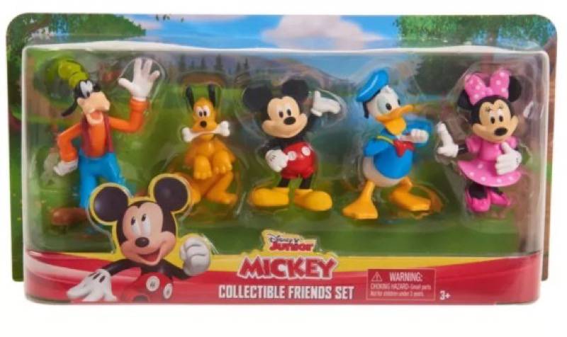 Disney Mickey Mouse Collectible Friends Set 5pc