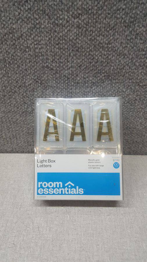 room essentials light box letters