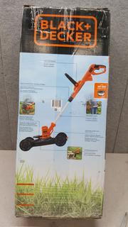 BLACK+DECKER BESTA512CM Electric Lawn Mower, Orange Auction