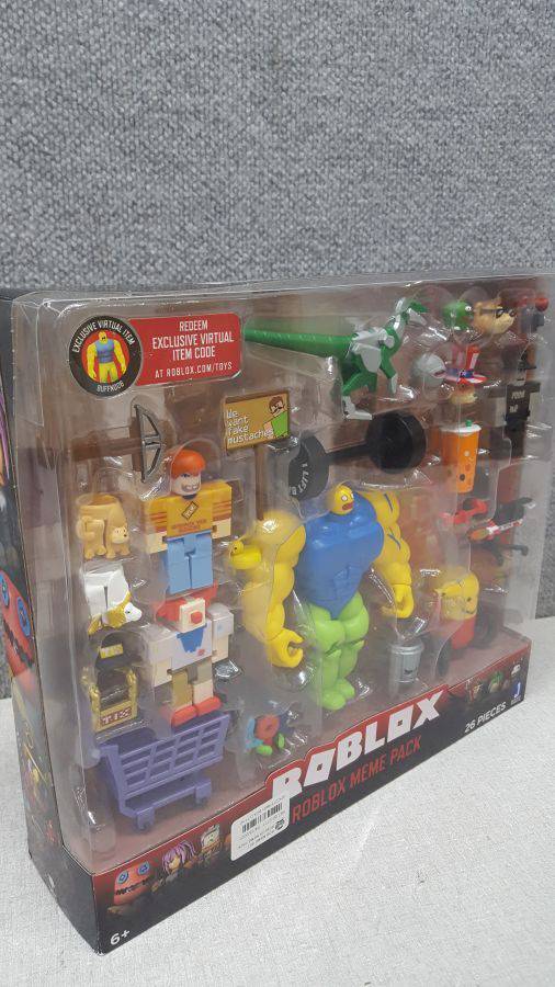 Roblox Meme Pack Action Figure Playset with Virtual Code
