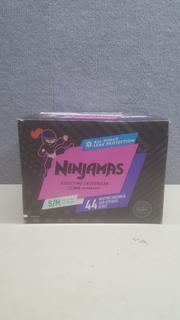 Ninjamas Nighttime Bedwetting Underwear Girl, Size S/M, 44 Count