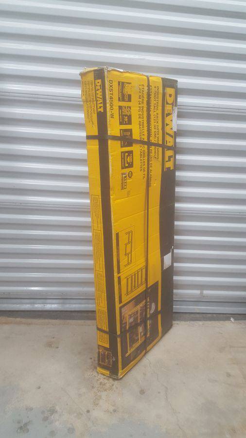 Dewalt 4-Foot Tall, 3-Shelf Industrial Workshop/Garage Storage Rack, Total  Capacity: 4,500 lbs. 