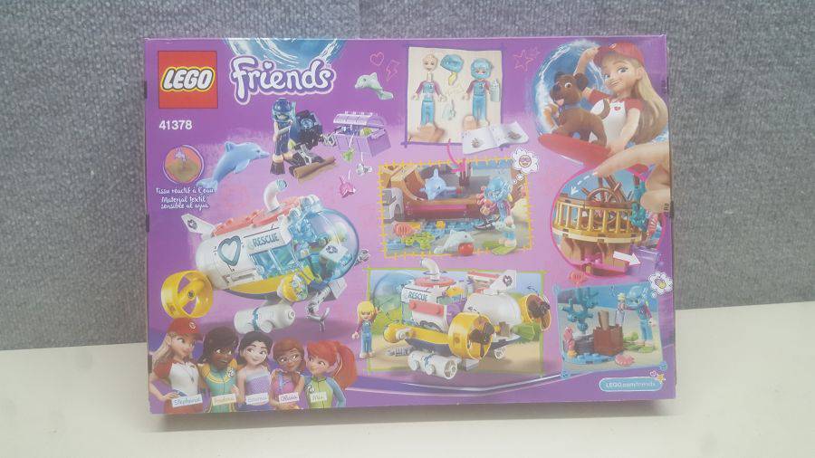 LEGO Friends Dolphins Rescue Mission 41378 Building Kit with Toy Submarine Sea Creatures, Fun Sea Life Playset with Kacey and Stephanie Minifigures for Group Play (363 Pieces) Auction | Synergy