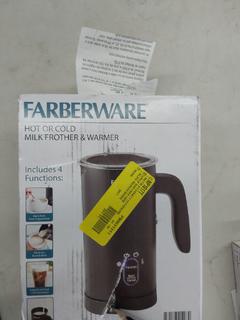 Farberware FW61100058108 4 in 1 Farberware Electric Milk Frother