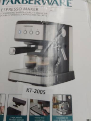 Espresso Machine Farberware 20-Bar 