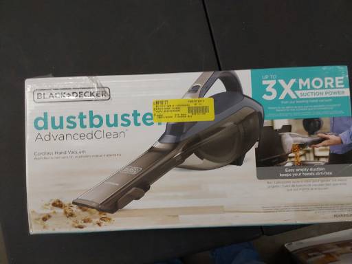 Black+decker Cordless Lithium Hand Vacuum (Slate Blue) Hlva315j62