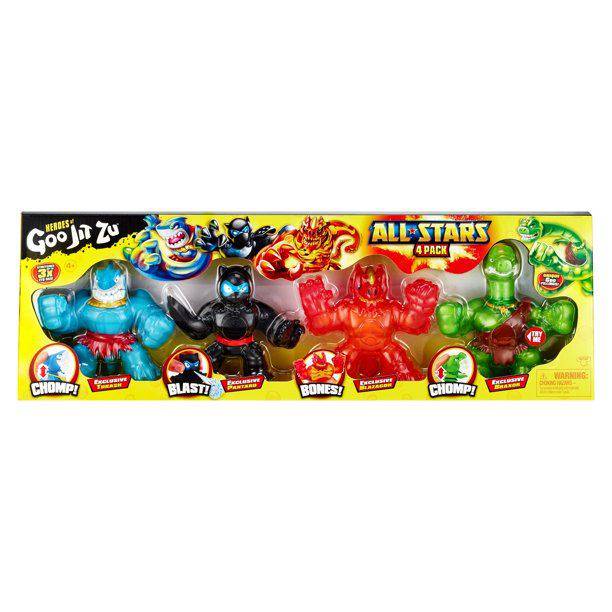 Heroes of Goo Jit Zu Special Edition Box Set Pack (All Star 4 Pack