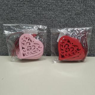 Valentine red and pink heart decorations 3inch (2pack / 10pcs) Auction