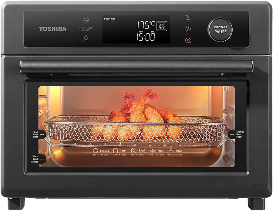 Air Fryer Toaster Oven Combo - 10-in-1 Countertop Convection