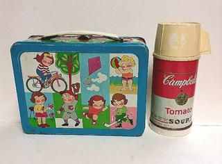 Vintage 1974 Polly Pal Metal Lunch Box by Thermos Co 