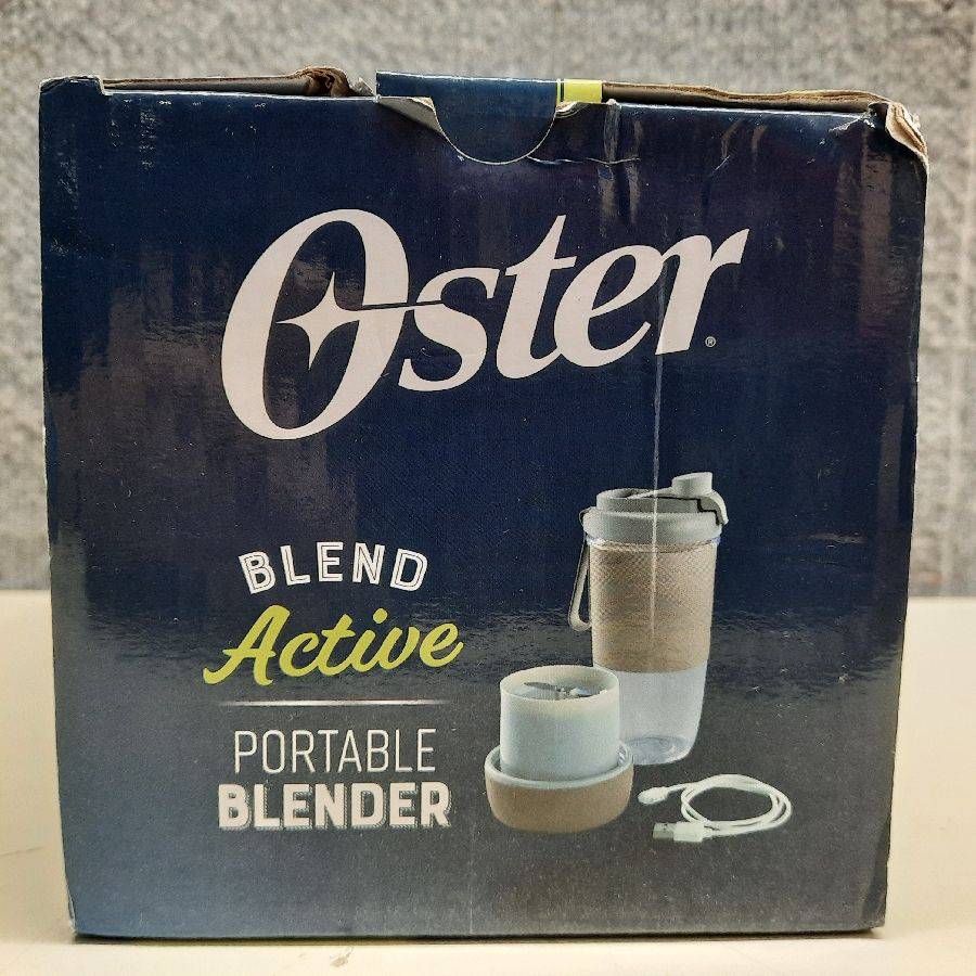 Oster Blend Active Portable Blender with Drinking Lid, USB Chargeable  Personal Blender, Gray
