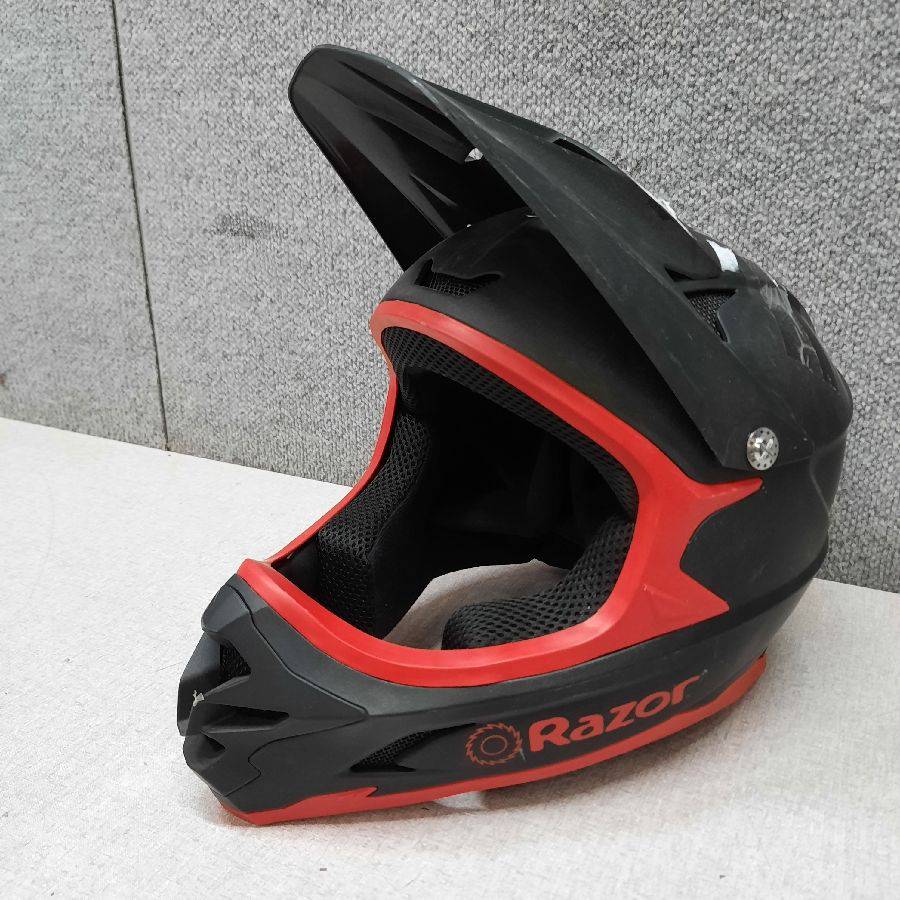 Razor Full Face Multi-Sport Helmet 97768, Black/Red, For Ages