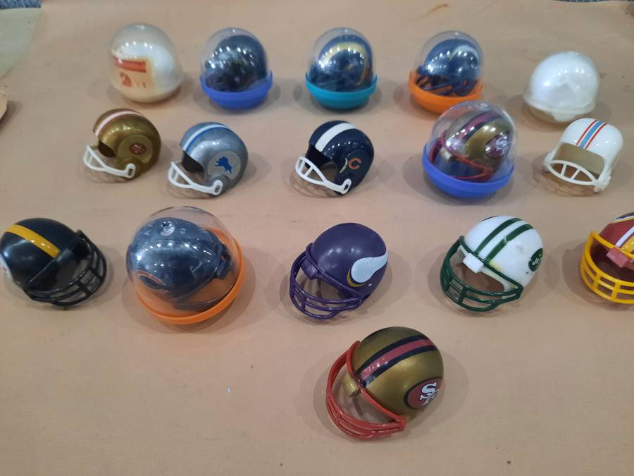 Vintage Collectible Football Mini Helmets M25 Auction