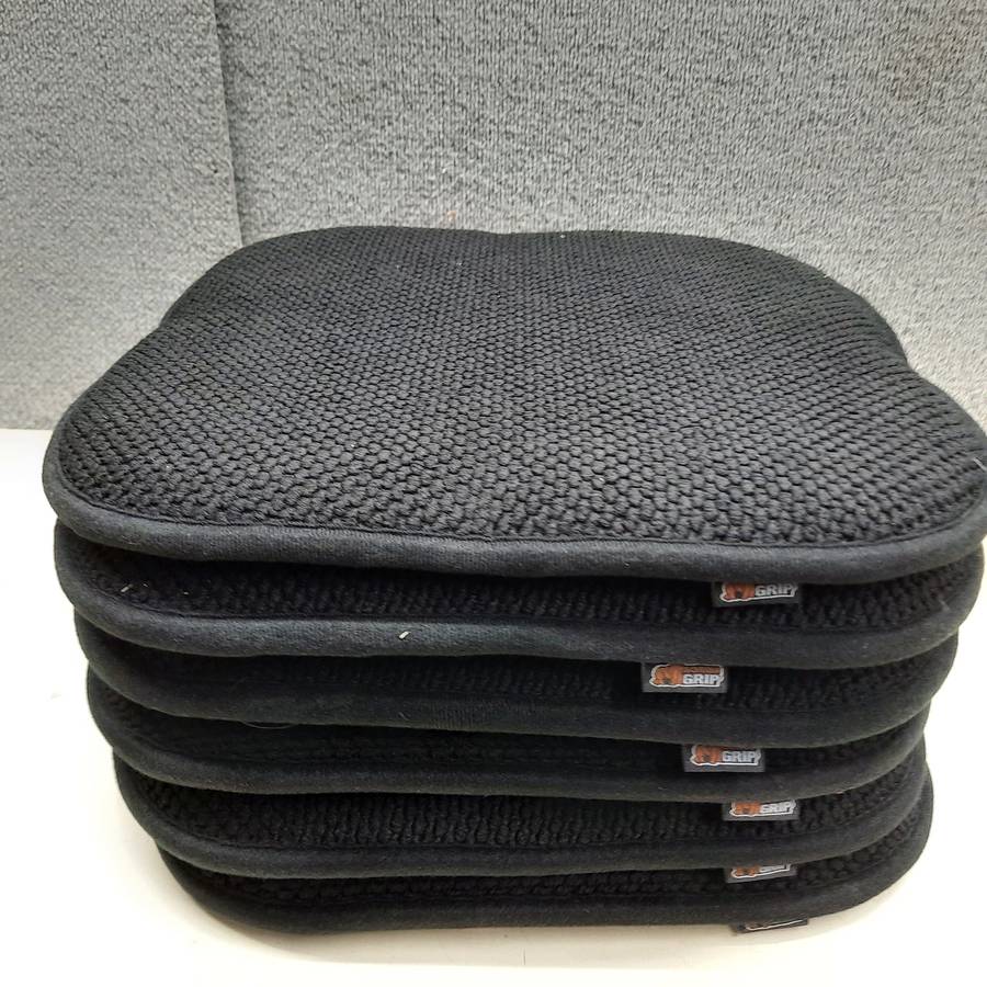 Chair Cushions Gorilla Grip Memory Foam Comfortable Pads SET 8,NEW