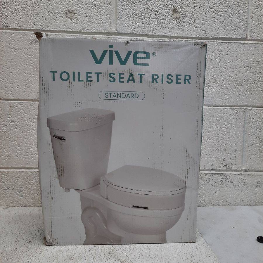Vive Toilet Seat Riser, Standard