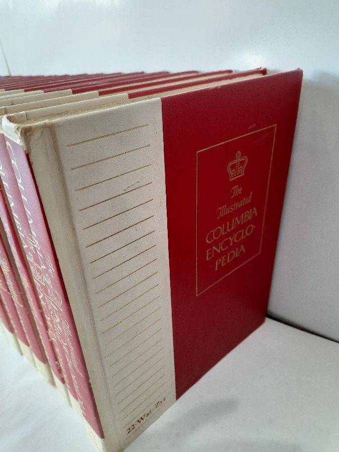 The Illustrated Columbia Encyclopedia 22 PC Set M1 Auction