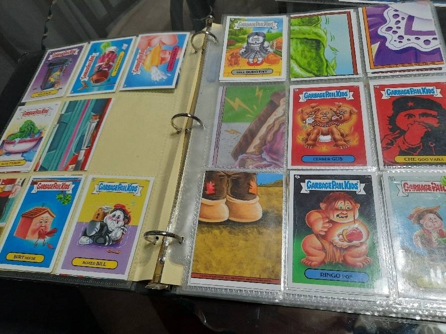 garbage pail kids card binder Morinbo Baseball Card Binder For Trading Cards, 9 Pocket Card Binder F –  Card collections store main image 0