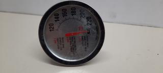Silver 2.4 Dial Bimetal NSF Oven Safe Meat Thermometer