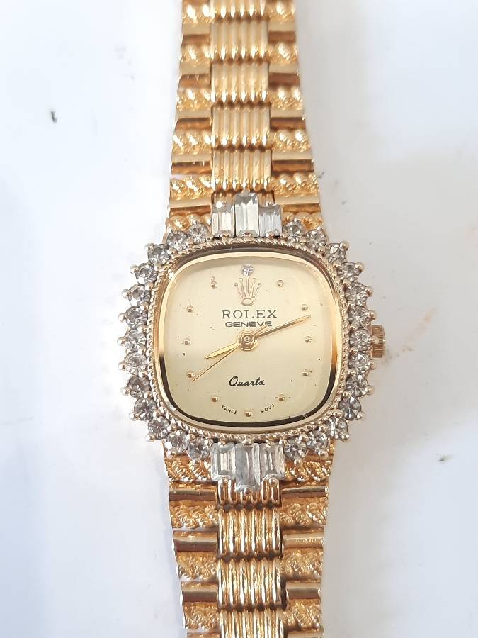 Faux Rolex Geneve Quartz Needs Batteries Auction Auction Synergy