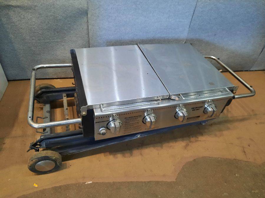 Stainless Steel Brinkmann Tabletop Grill Brinkmann Portable