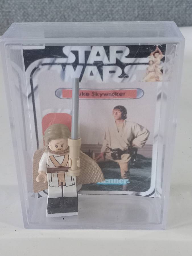 Old luke discount skywalker lego minifigure