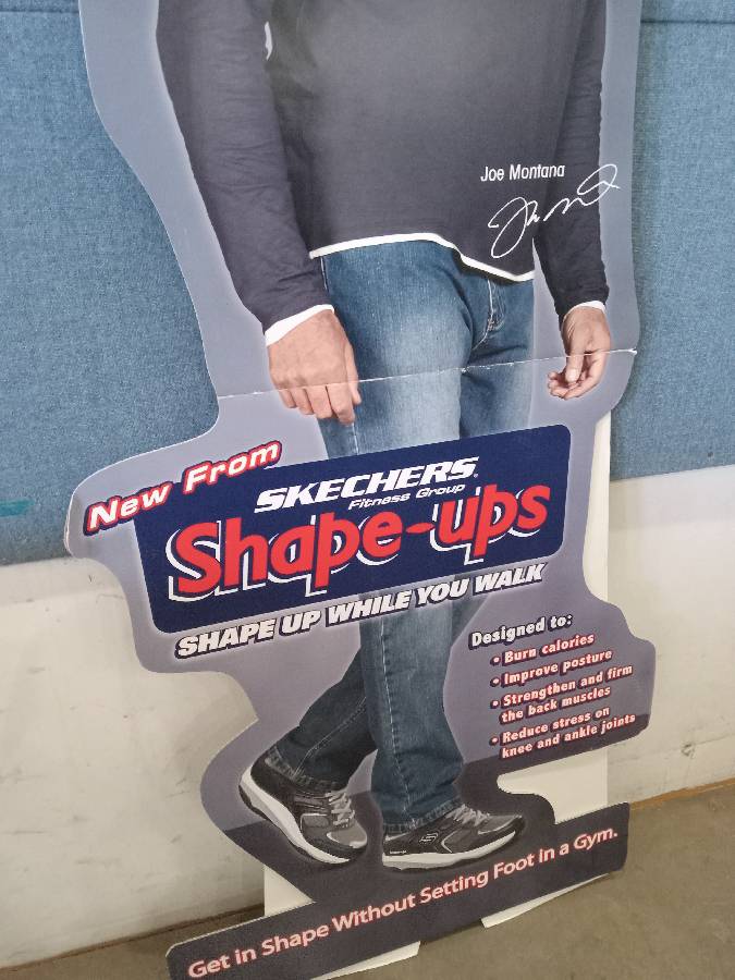 Joe montana skechers shape ups hot sale