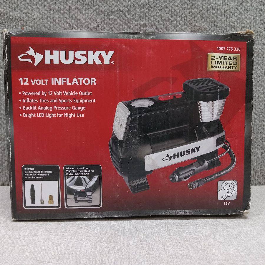 Husky 12 volt store inflator replacement parts