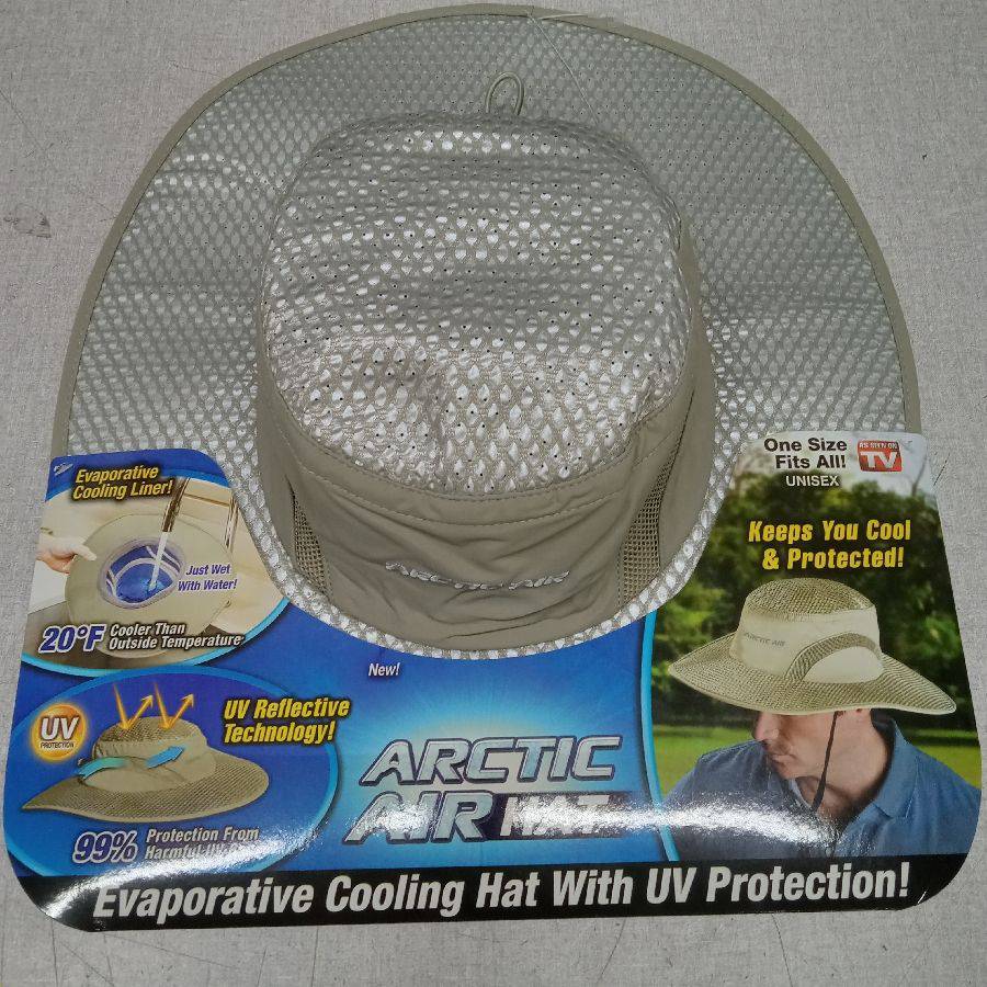 ARTIC AIR HAT ONE SIZE EVAPORATIVE COOLING HAT WITH UV PROTECTION
