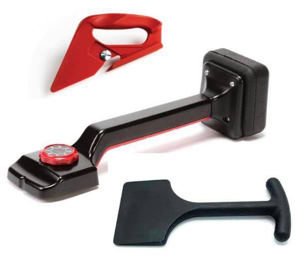Carpet Installation Knee Kicker with Adjustable Stretcher and Carpet Tucker  and Carpet Cutter Combo Auction