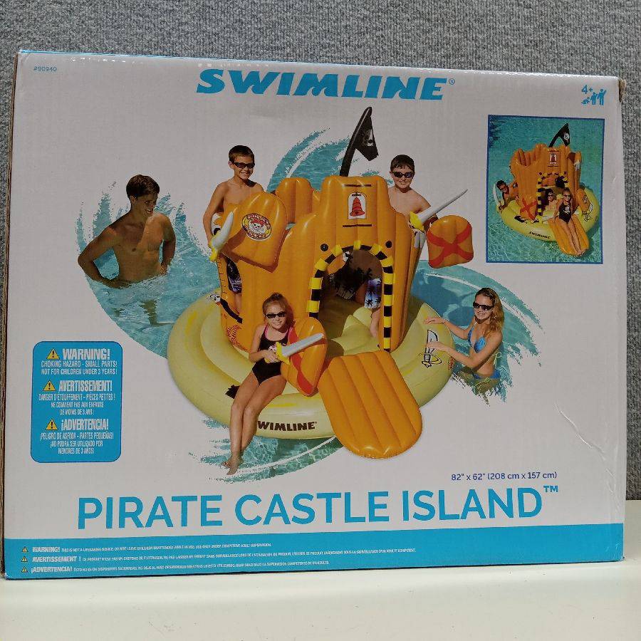 Swimline Giant Inflatable Giant Habitat Castle Pool Float Series